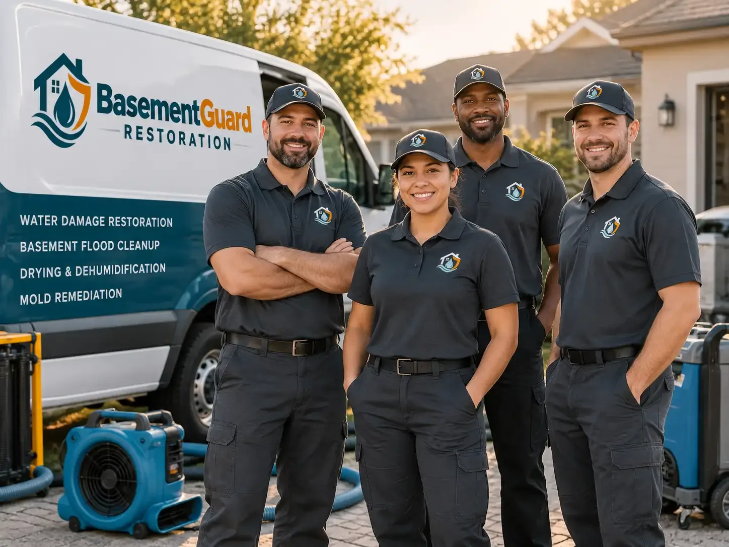 Basement Water Damage Restoration company in Walters, OK